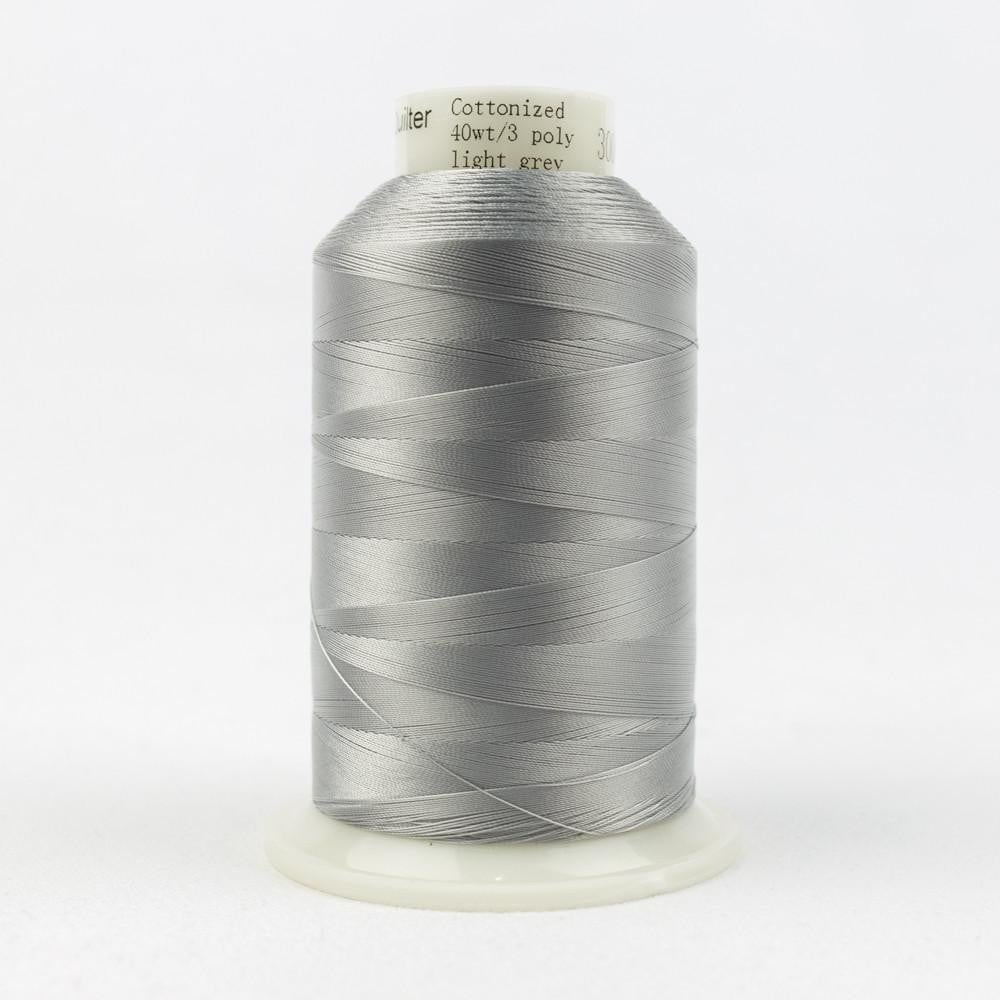 MQ36 - Master Quilter™ 40wt All Purpose Light Grey Polyester Thread WonderFil