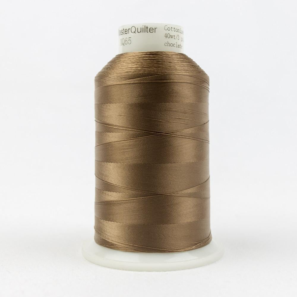 MQ65 - Master Quilter™ All Purpose Chocolate Polyester Thread WonderFil
