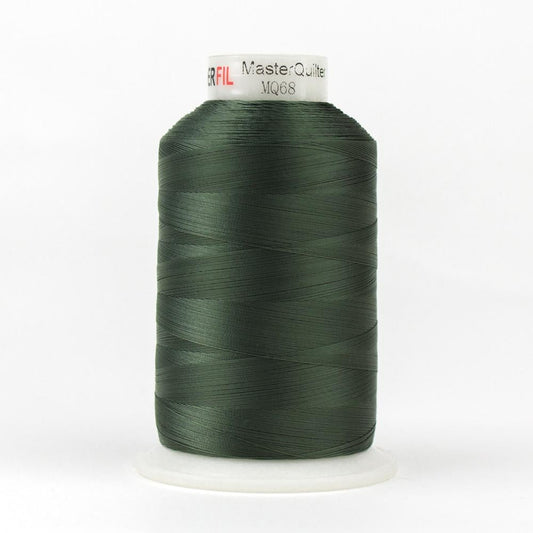 MQ68 - Master Quilter™ All Purpose Dark Olive Green Polyester Thread WonderFil