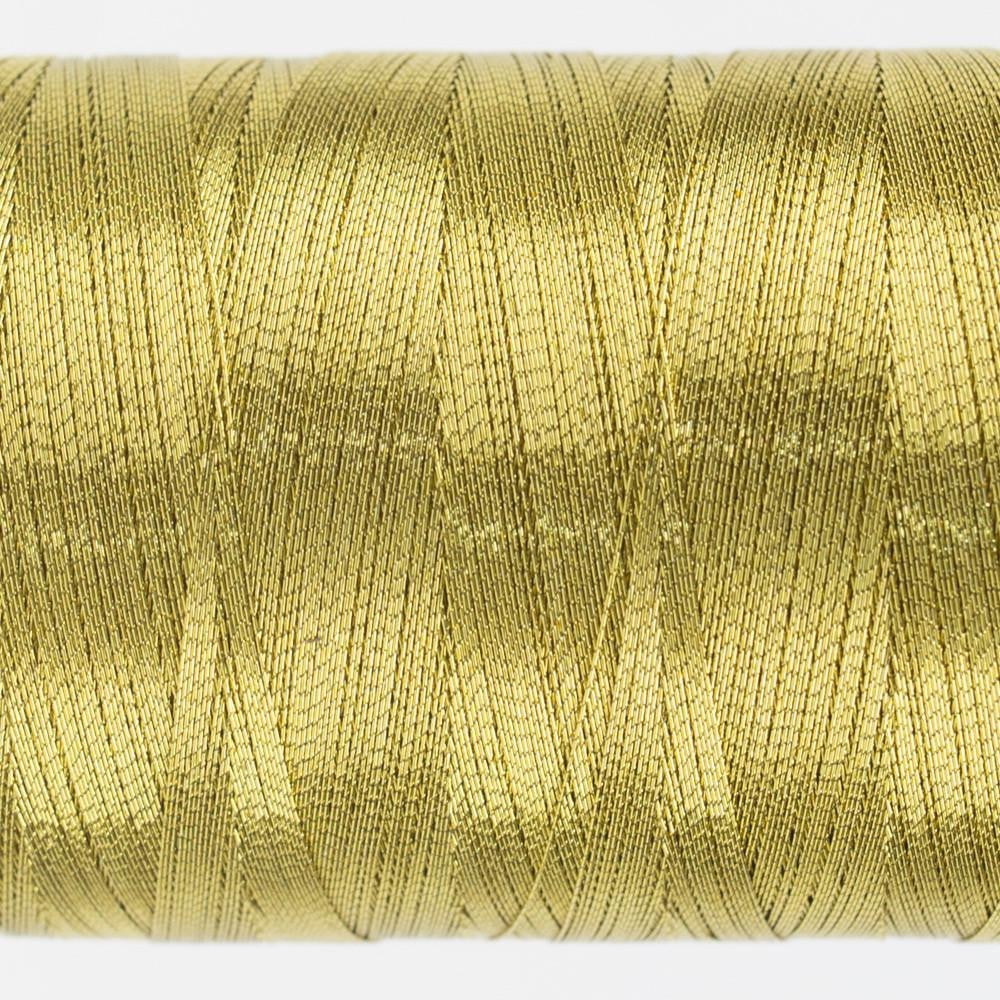 MT6602 - Spotlite™ 40wt Metallic Light Gold Thread WonderFil