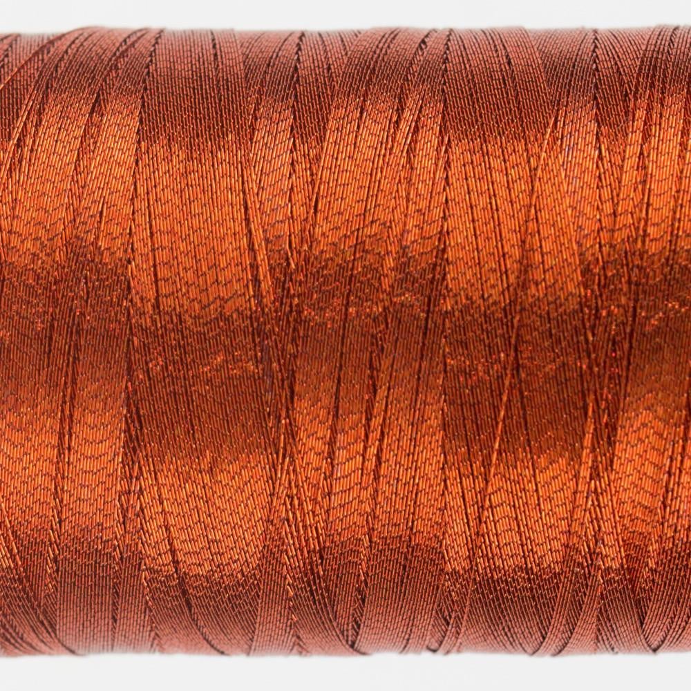 MT7714 - Spotlite™ 40wt Metallic Rust Thread WonderFil
