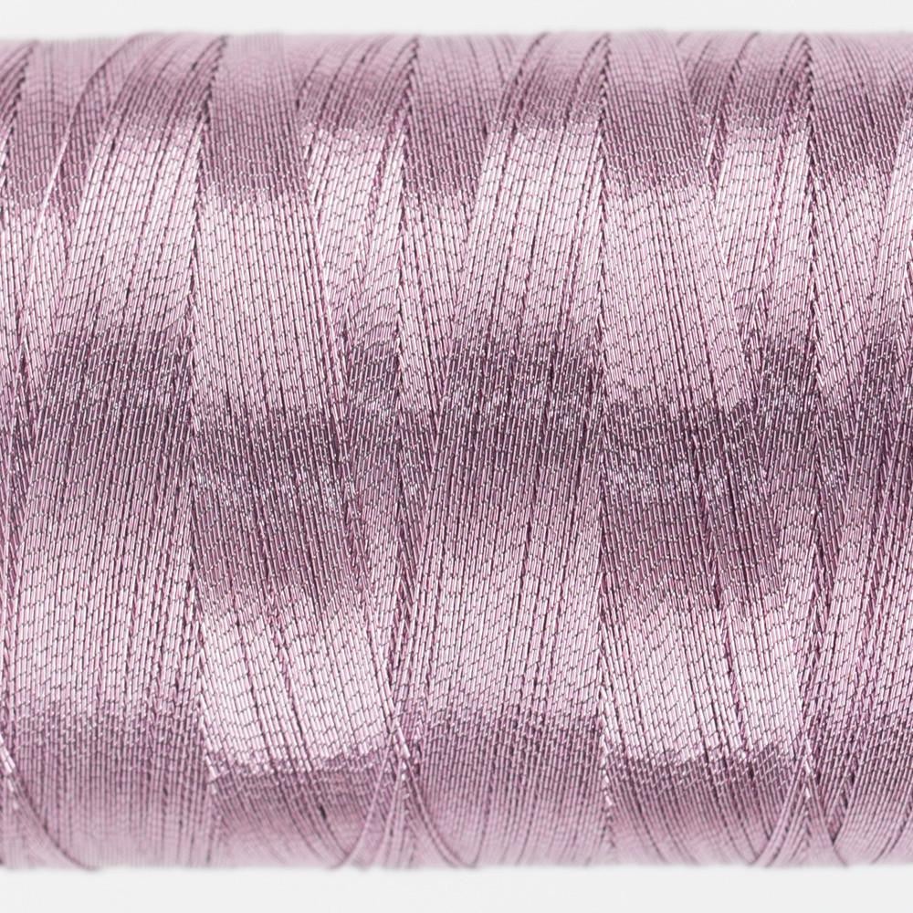 MT8837 - Spotlite™ 40wt Metallic Soft Pink Thread WonderFil