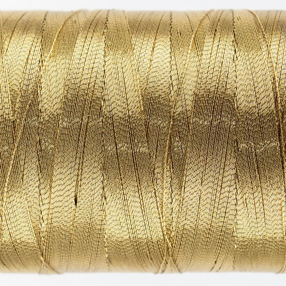 MT8847 - Spotlite™ 40wt Metallic Burnished Gold Thread WonderFil