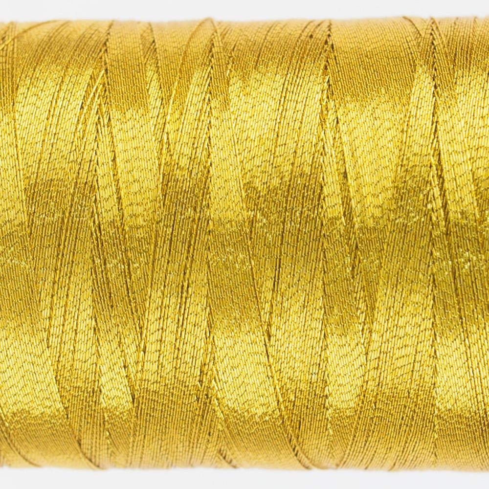 MT8858 - Spotlite™ 40wt Metallic Dark Gold Thread WonderFil