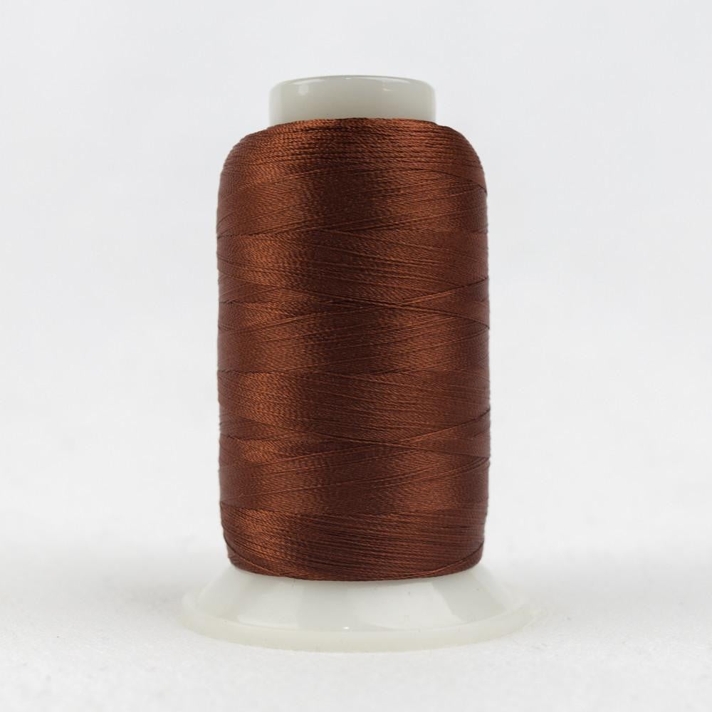 P4333 - Polyfast™ 40wt Trilobal Polyester Dark Copper Brown Thread\ WonderFil