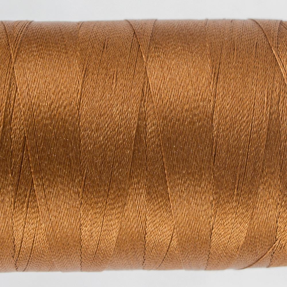 P4348 - Polyfast™ 40wt Trilobal Polyester Golden Rust Thread WonderFil