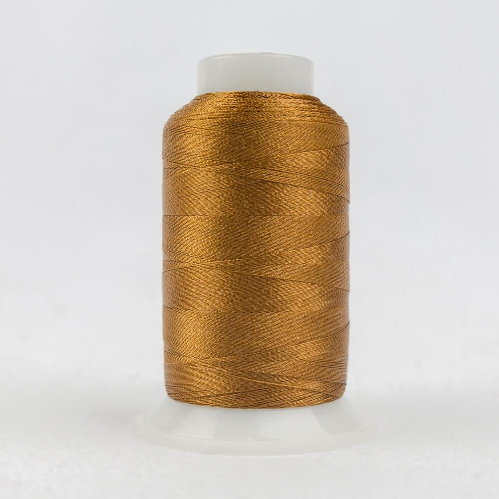 P4351 - Polyfast™ 40wt Trilobal Polyester Burnished Gold Thread WonderFil