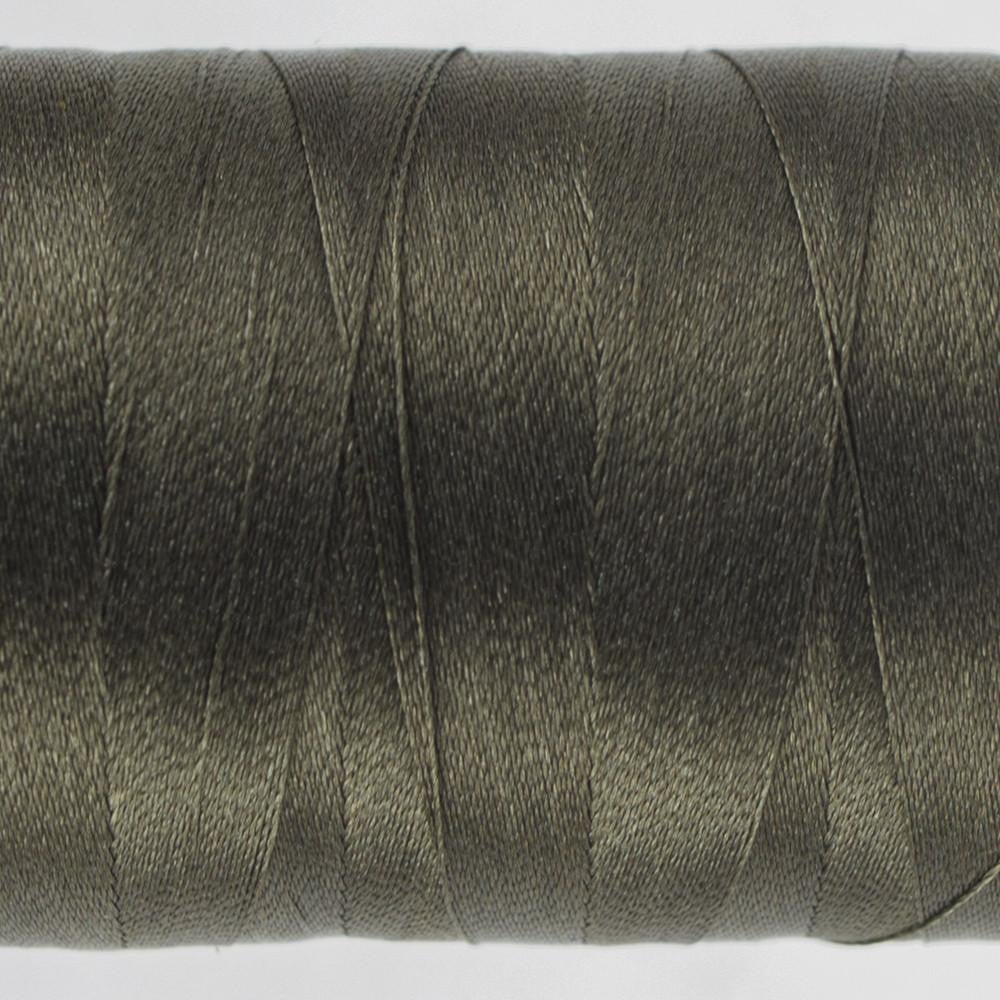 P5452 - Polyfast™ 40wt Trilobal Polyester Frosted Silver Thread WonderFil