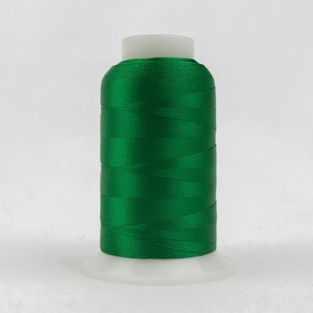Kelly Green Thread Color P6489 - Trilobal Polyester Kelly Green Thread 40wt - WonderFil ...