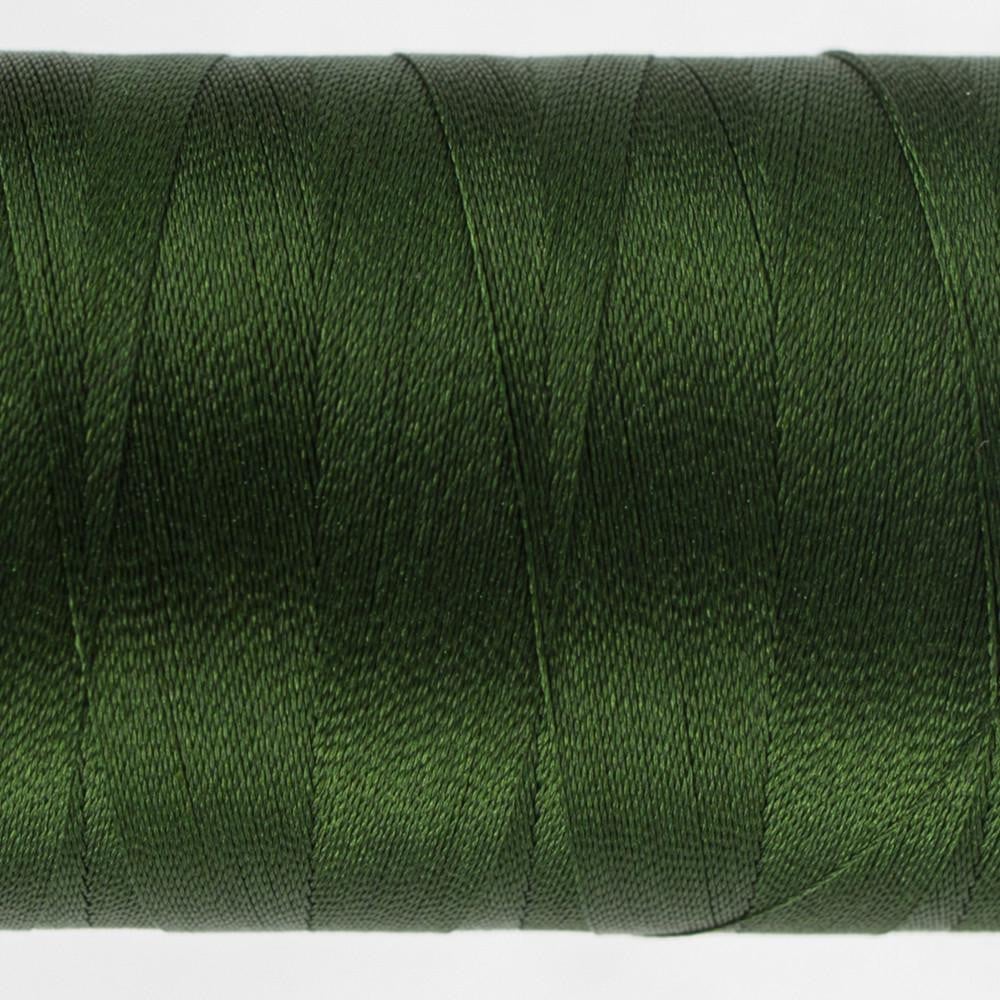 P6596 - Polyfast™ 40wt Trilobal Polyester Swamp Green Thread WonderFil