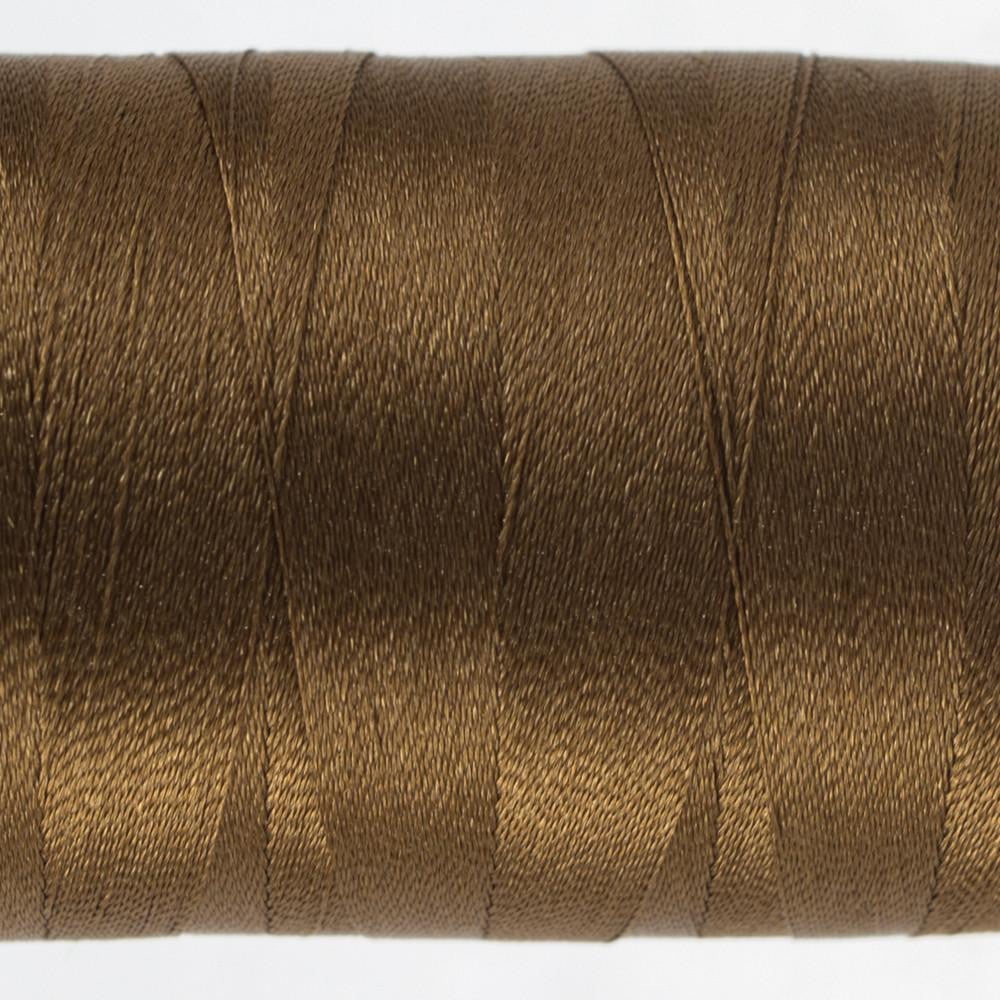 P9324 - Polyfast™ 40wt Trilobal Polyester Amber Brown Thread WonderFil