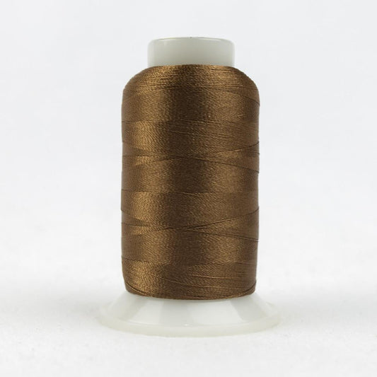 P9324 - Polyfast™ 40wt Trilobal Polyester Amber Brown Thread WonderFil