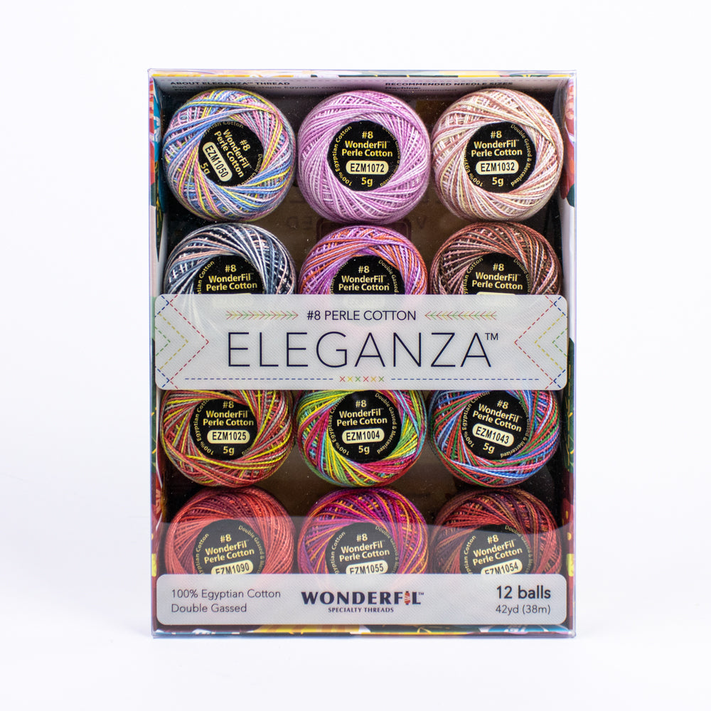 Eleganza™ Perle Cotton Variegated Packs WonderFil