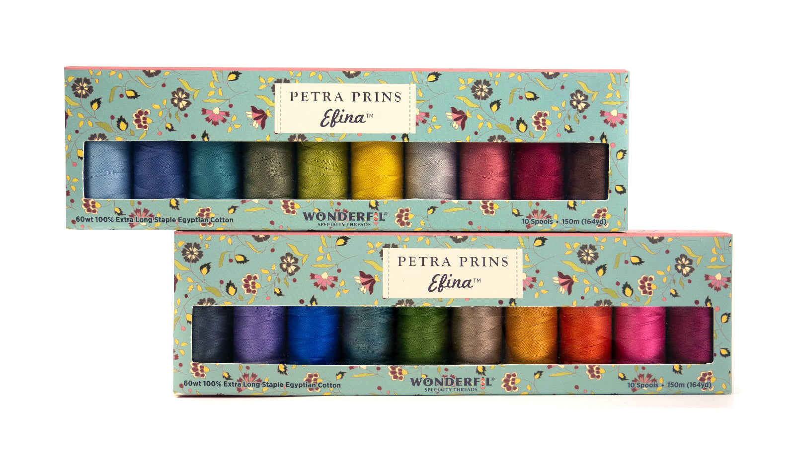 Petra Prins Efina Packs - Egyptian Cotton Threads WonderFil Online EU