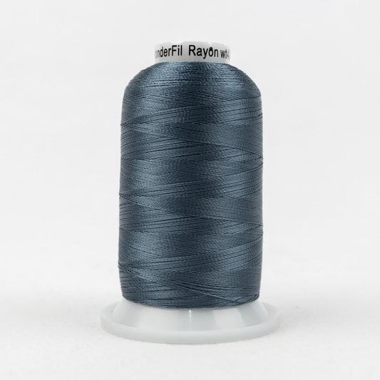 R3116 - Splendor™ 40wt Rayon Majolica Blue Thread WonderFil