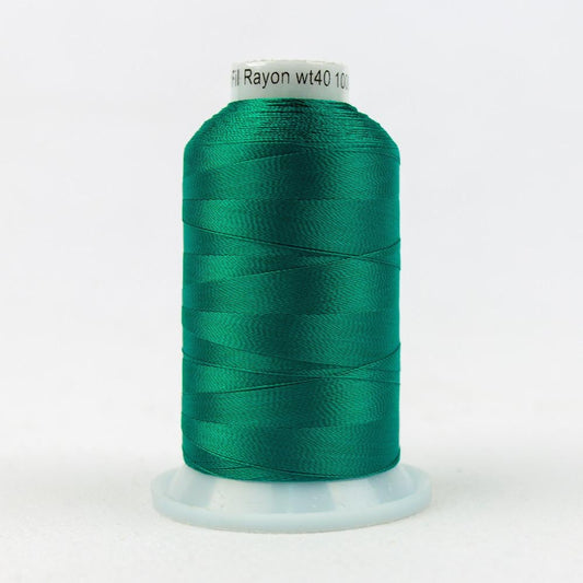 R4140 - Splendor™ 40wt Rayon Deep Green Thread WonderFil