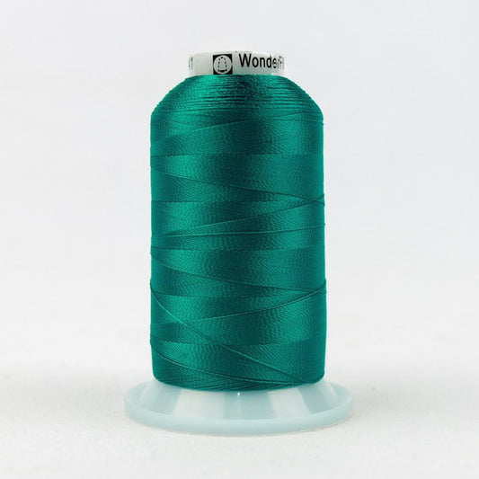 R4141 - Splendor™ 40wt Rayon Deep Peacock Blue Thread WonderFil