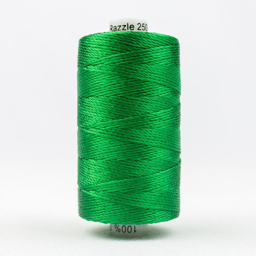 RZ2854 - Razzle™ 8wt Rayon Brilliant Green Thread WonderFil