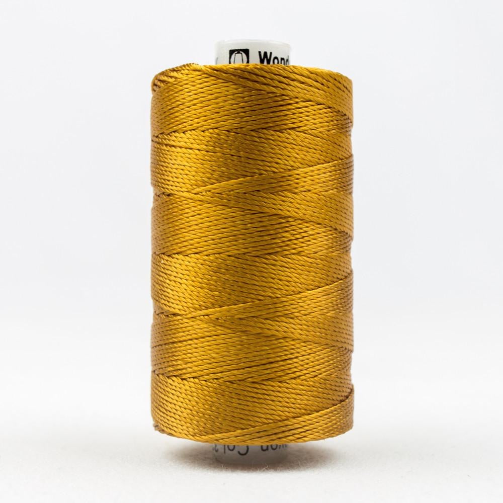 RZ328 - Razzle™ 8wt Rayon Golden Brown Thread WonderFil