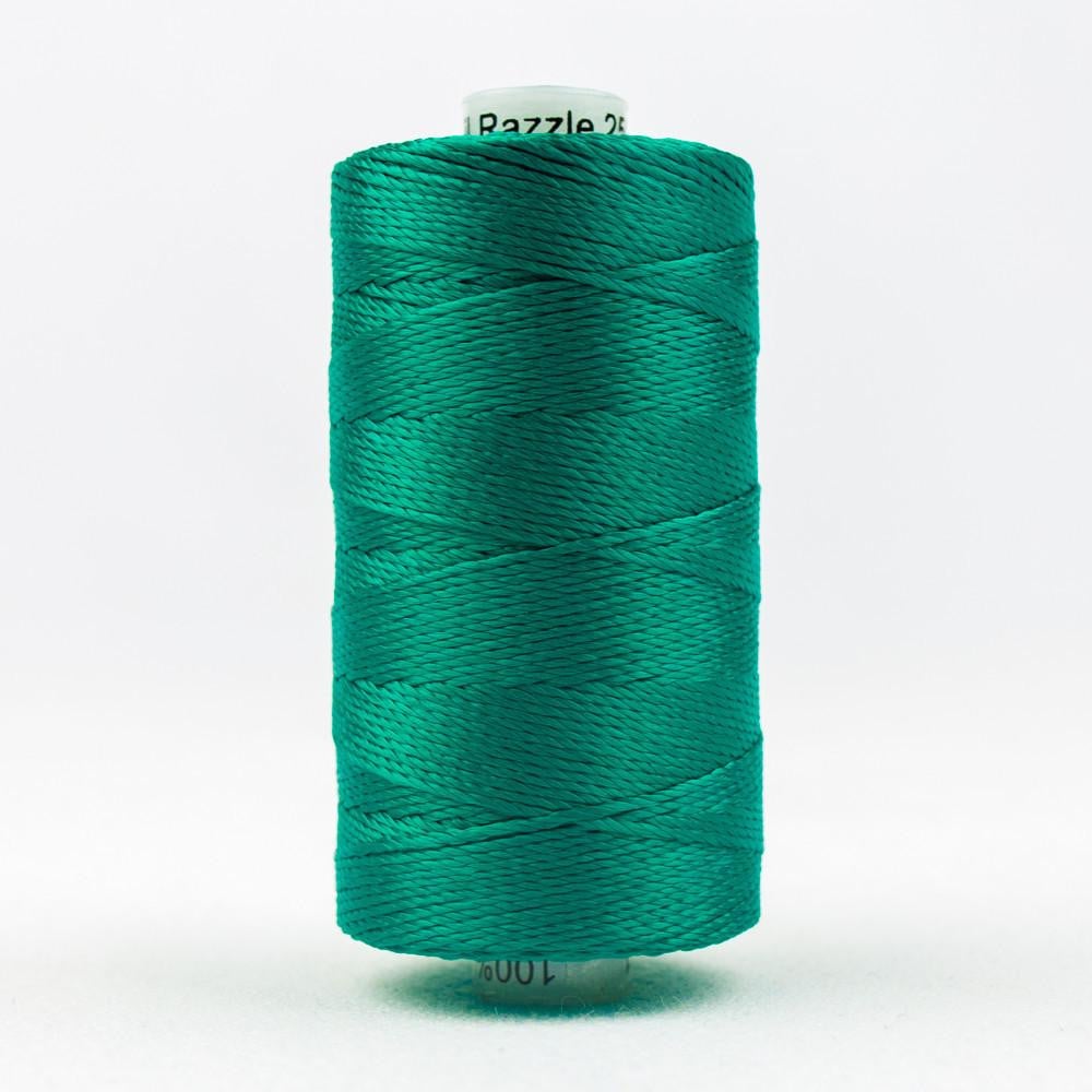 RZ280 - Rayon Grass Green Thread 8wt - WonderFil – WonderFil Europe