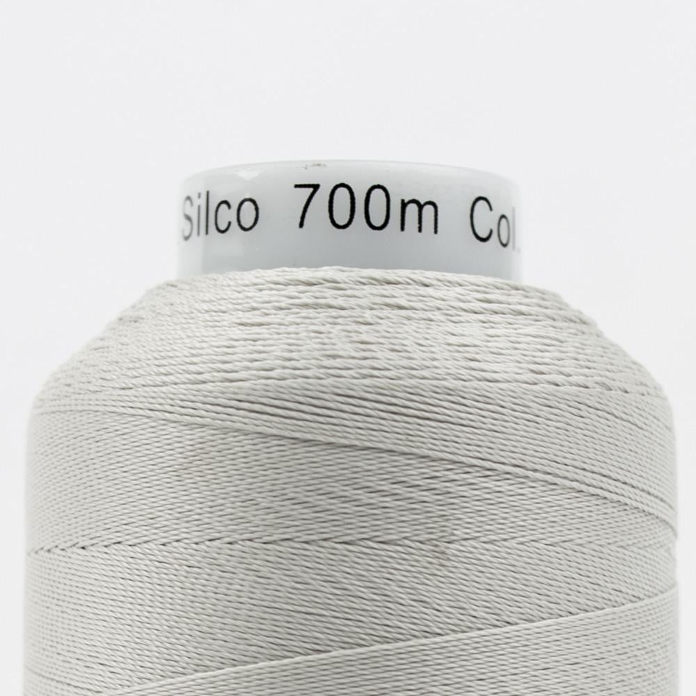 SC04 - Silco™ 35wt Cotton Light Grey Thread WonderFil
