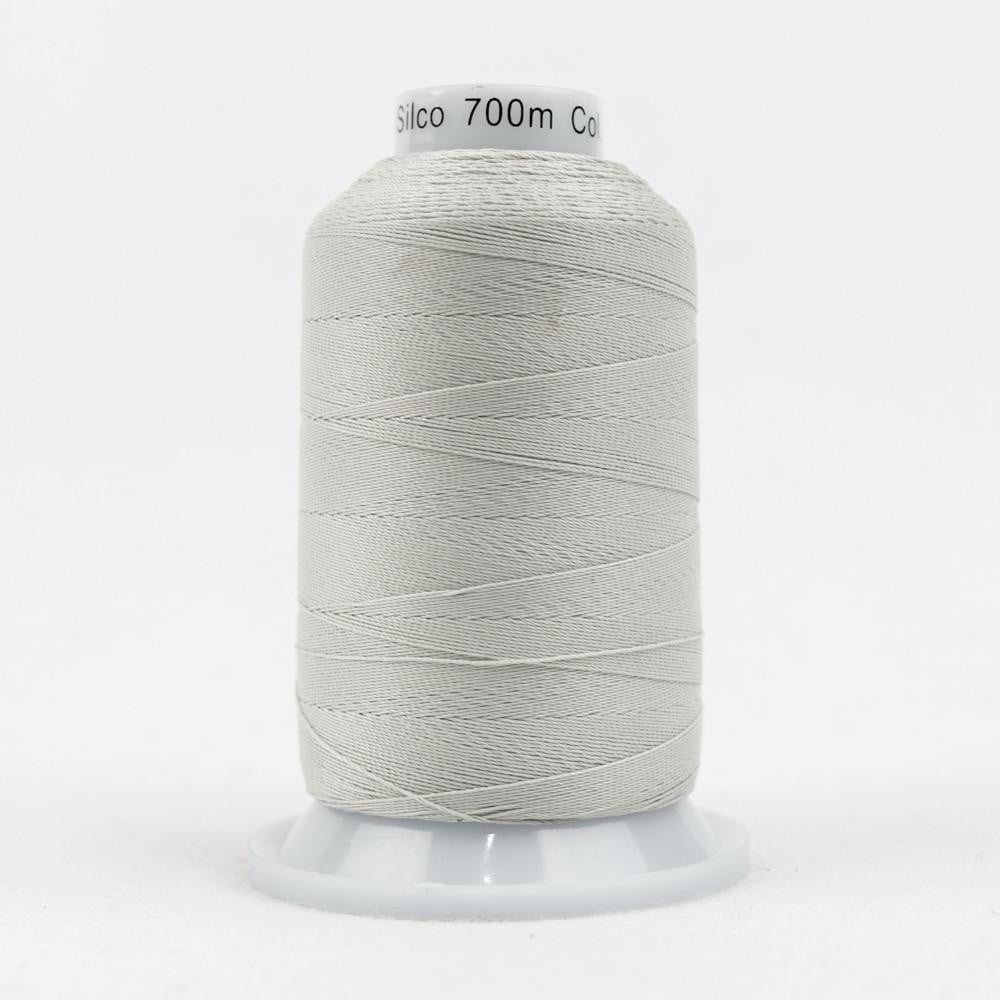 SC04 - Silco™ 35wt Cotton Light Grey Thread WonderFil