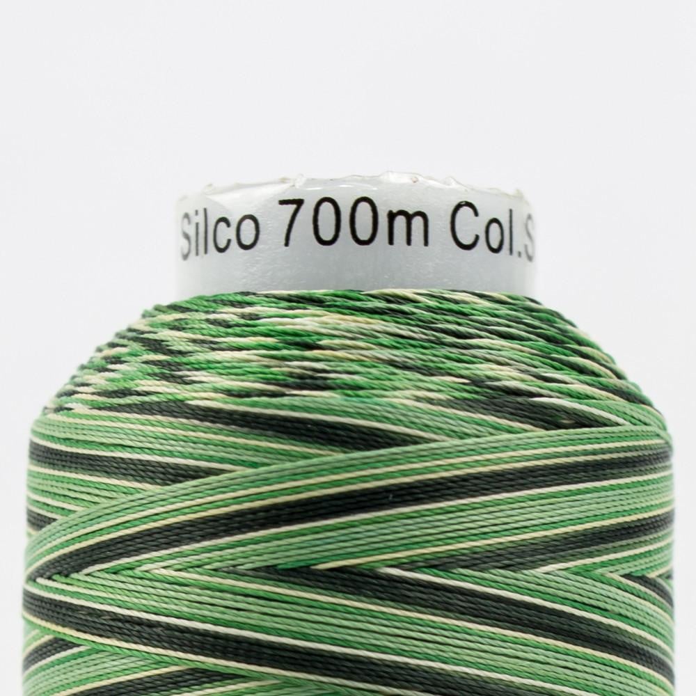 SCM08 - Silco™ 35wt Cotton Greens Tan Thread WonderFil