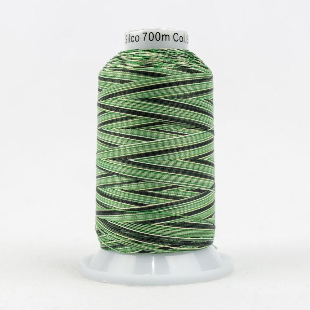 SCM08 - Silco™ 35wt Cotton Greens Tan Thread WonderFil
