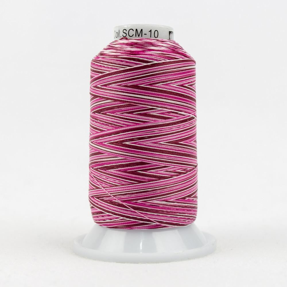 SCM10 - Silco™ 35wt Cotton Burgundy Fucshia Pinks Thread WonderFil