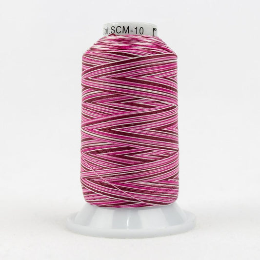SCM10 - Silco™ 35wt Cotton Burgundy Fucshia Pinks Thread WonderFil