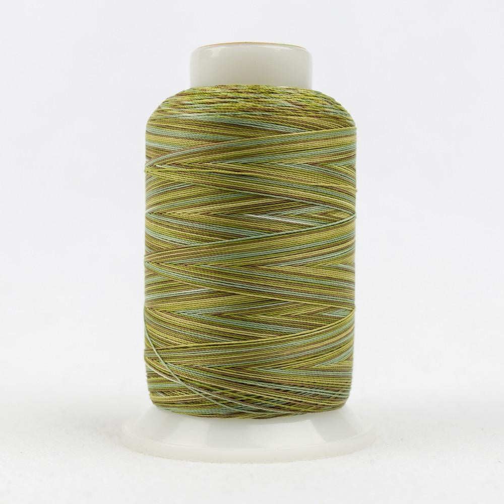 SCM15 - Silco™ 35wt Cotton Brown Green Thread WonderFil