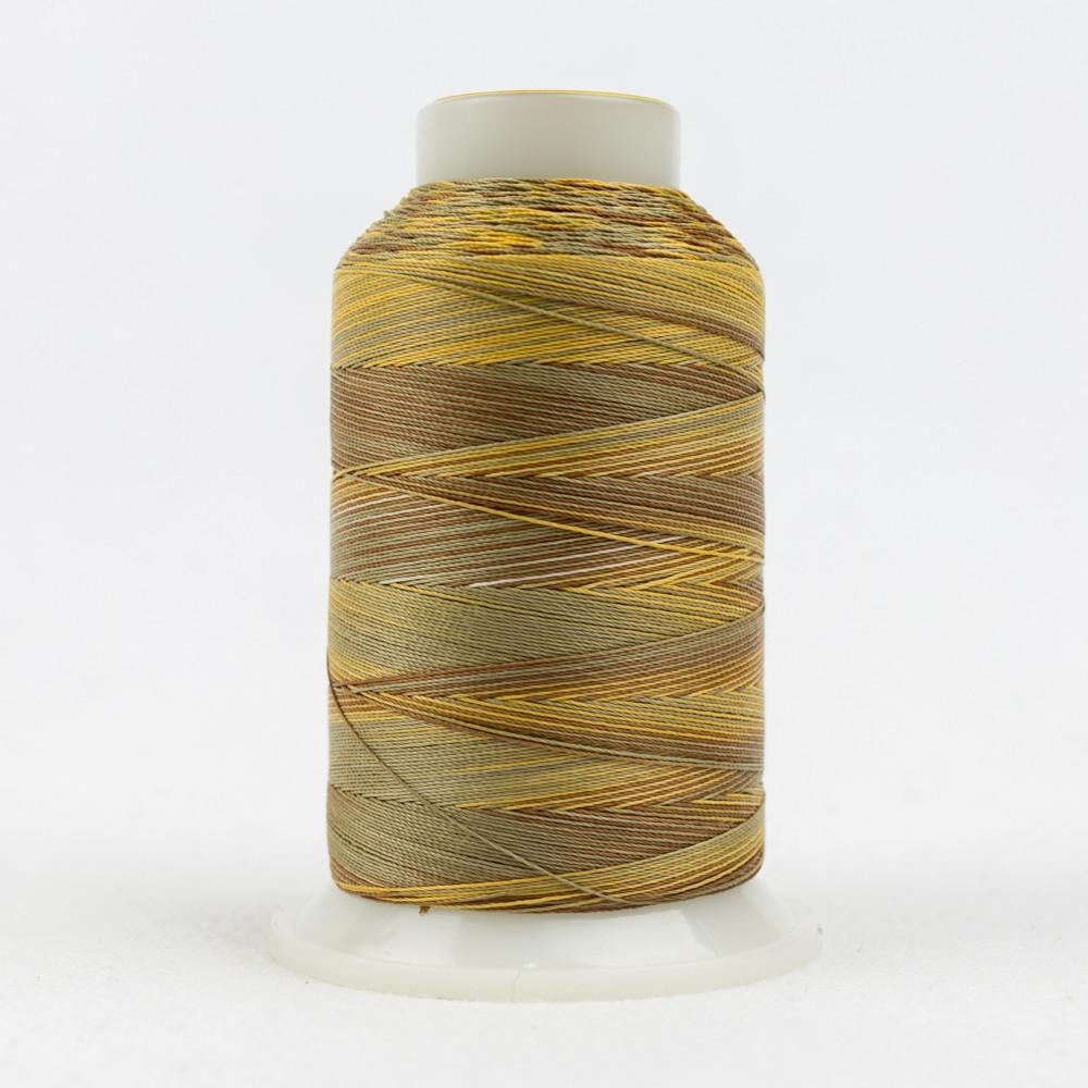 SCM25 - Silco™ 35wt Cotton Gold Brown Thread WonderFil