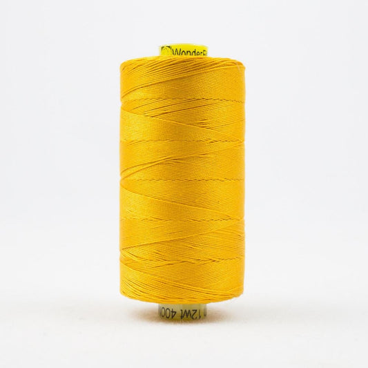 SP03 - Spagetti™ 12wt Egyptian Cotton Golden Yellow Thread WonderFil