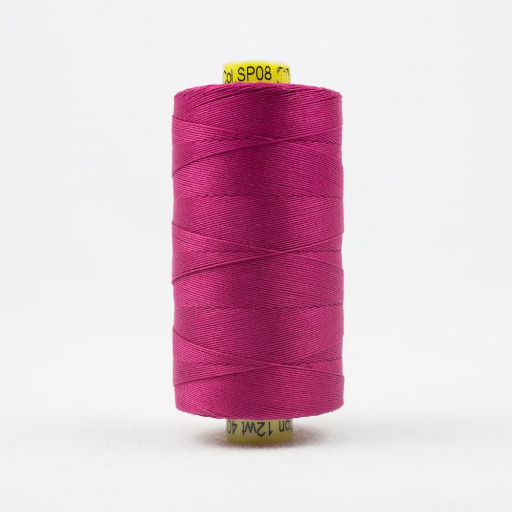 SP08 - Spagetti™ 12wt Egyptian Cotton Magenta Thread WonderFil
