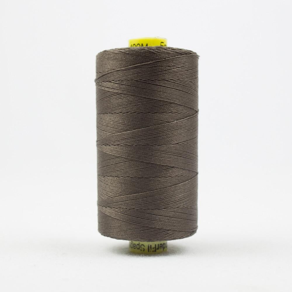 SP20 - Spagetti™ 12wt Egyptian Cotton Dark Taupe Grey Thread WonderFil