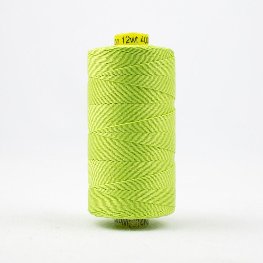 SP42 - Spagetti™ 12wt Egyptian Cotton Light Spring Green Thread WonderFil