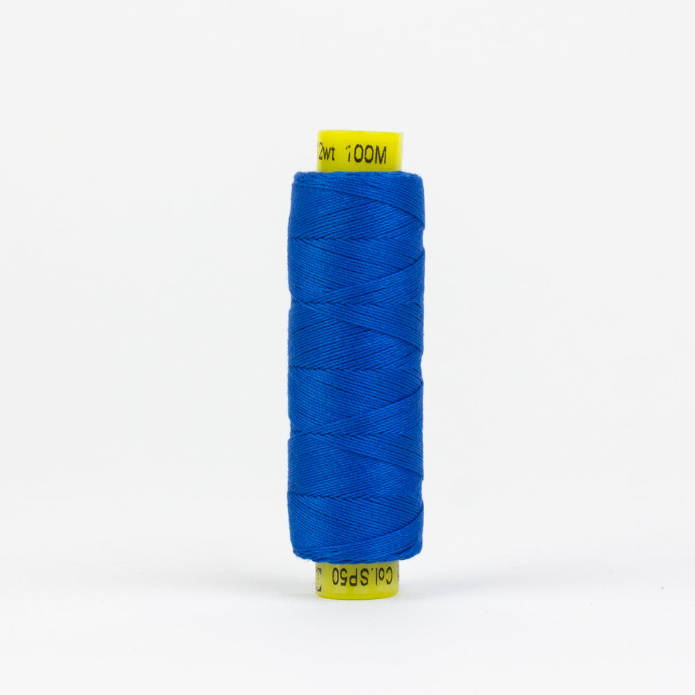 SP50 - Spagetti™ 12wt Egyptian Cotton Royal Blue Thread WonderFil