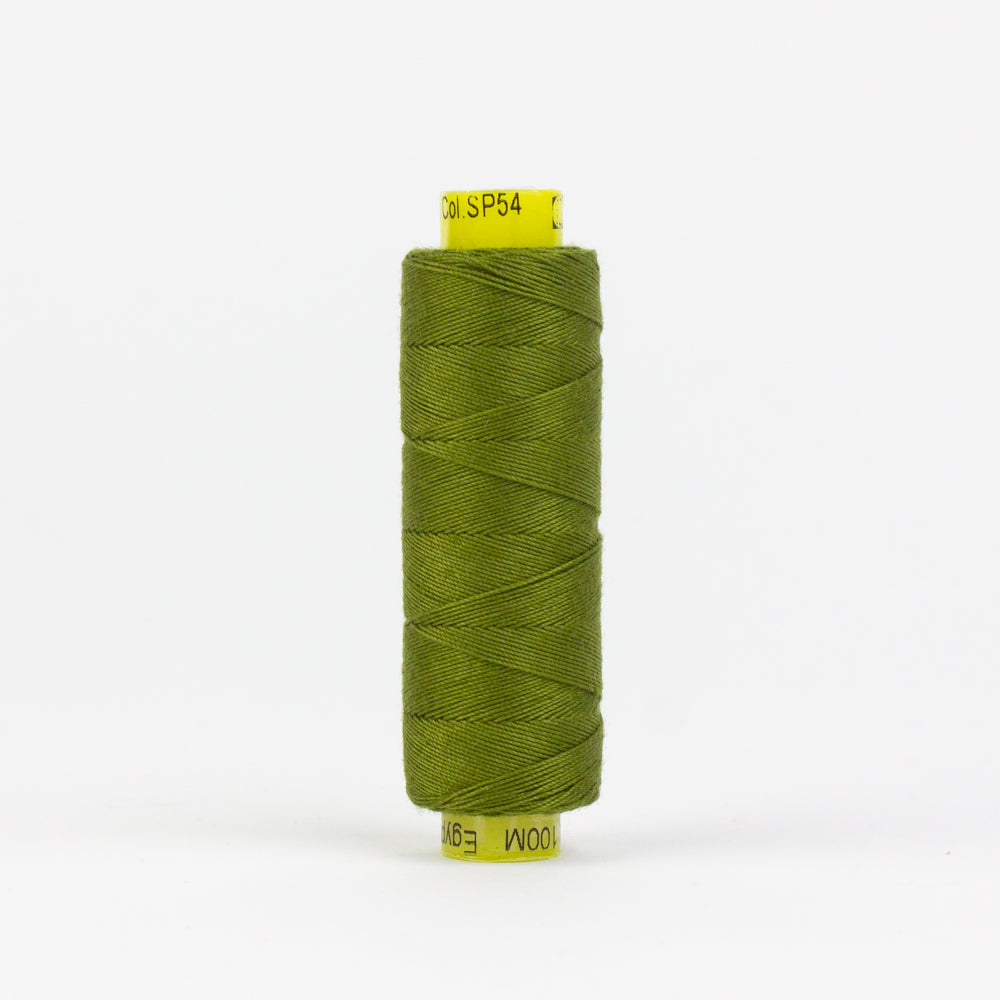 SP54 - Spagetti™ 12wt Egyptian Cotton Olive Thread WonderFil