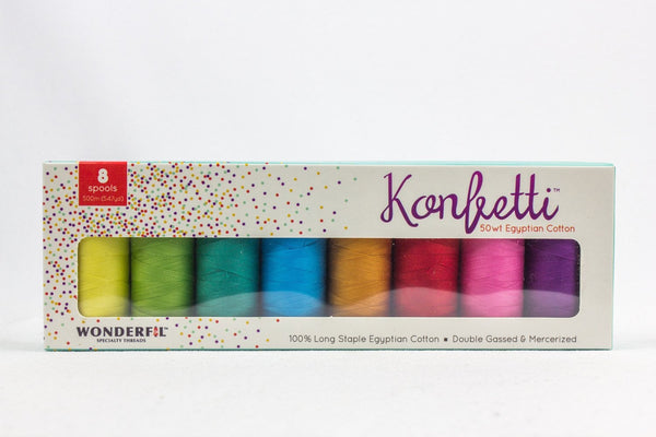 Konfetti™ - Egyptian Cotton Thread Pack WonderFil