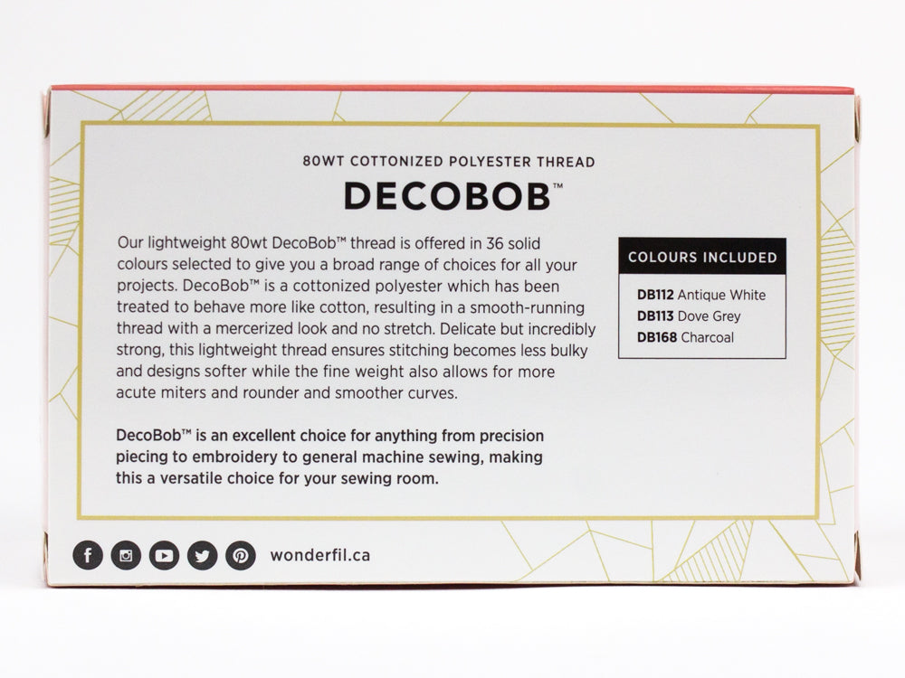 VCP-DB Violet Craft DecoBob Pack WonderFil Europe