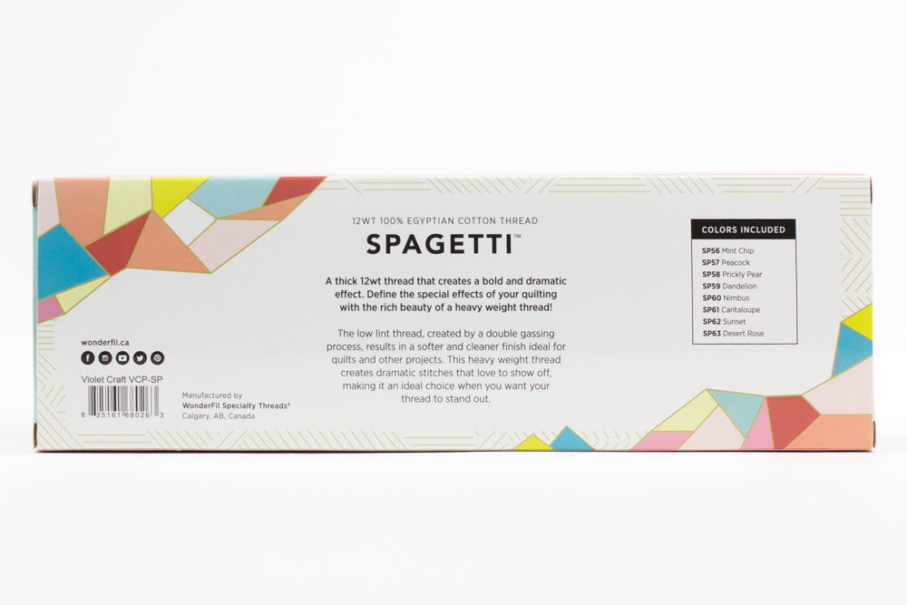 VCP-SP - Violet Craft Spagetti™ Pack WonderFil Europe